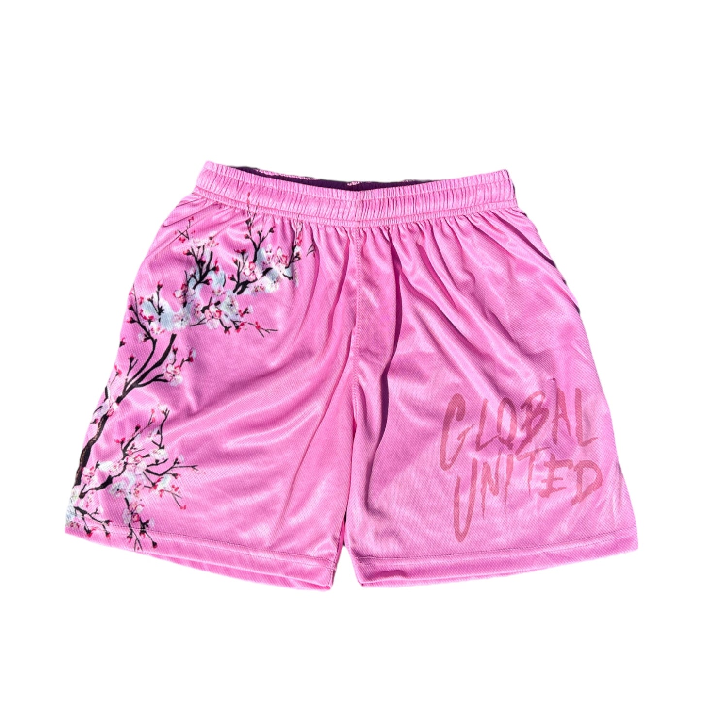 United Cherry Blossom Mesh Shorts